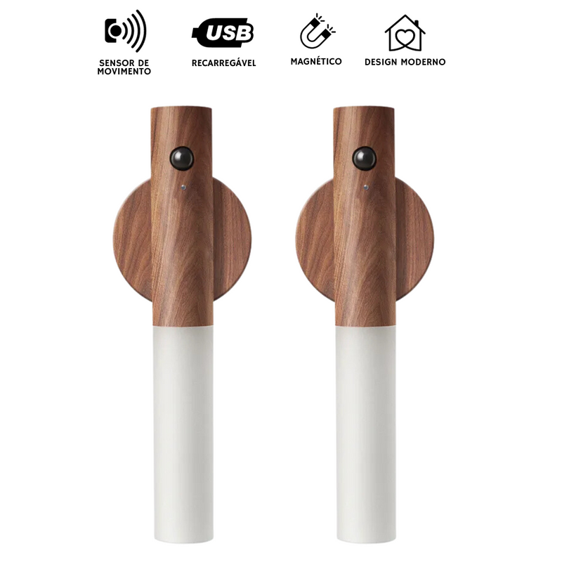 Luminária Elegance - Com Sensor de Movimento - Recarregável USB