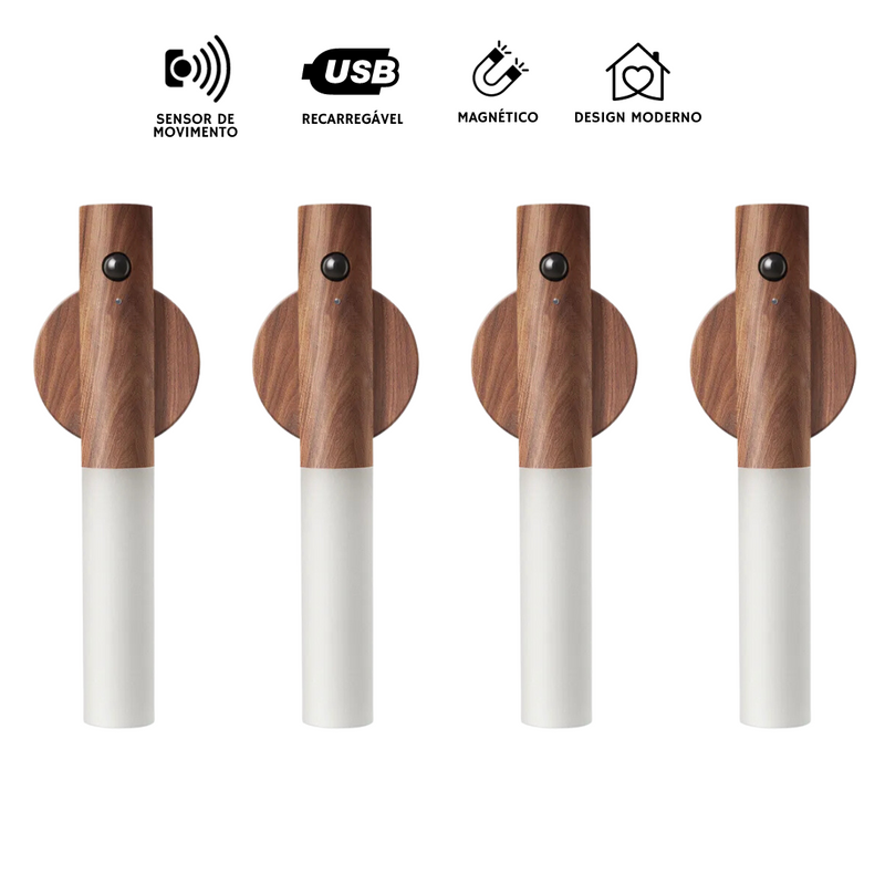Luminária Elegance - Com Sensor de Movimento - Recarregável USB