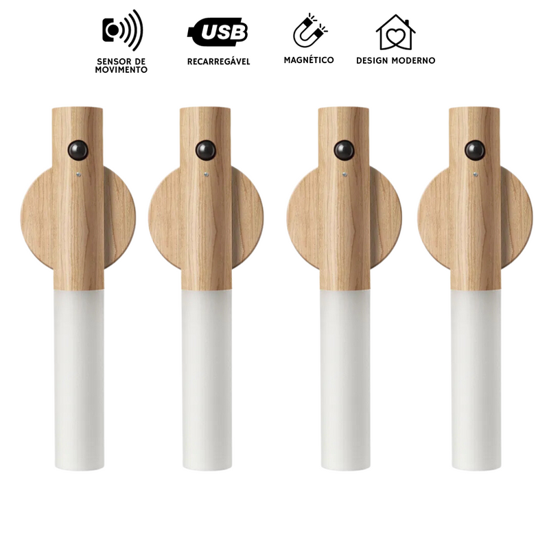 Luminária Elegance - Com Sensor de Movimento - Recarregável USB