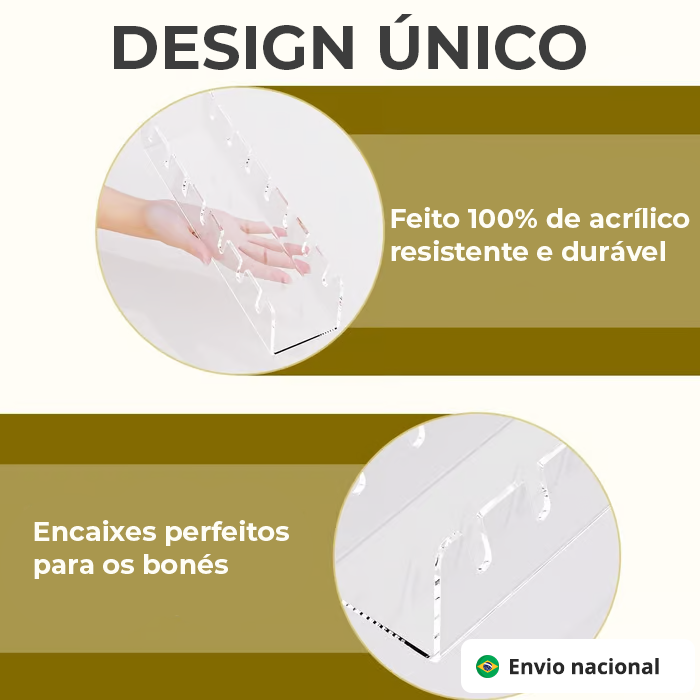 Organizador de Bonés Premium