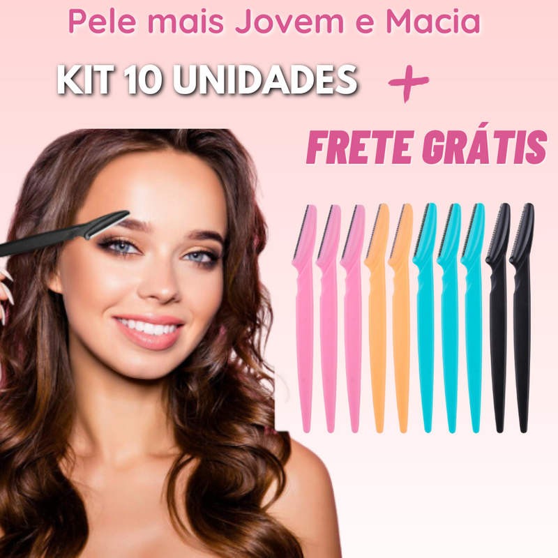 Kit de Lâminas para Dermaplaning - Revelando a Beleza Natural da Pele