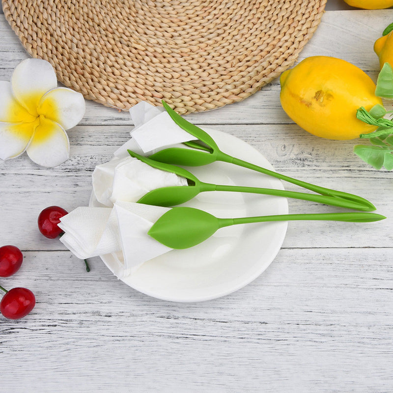 Porta Guardanapo Floral-  Kit 10 unidades + Frete Grátis [Decoração Mesa Posta]