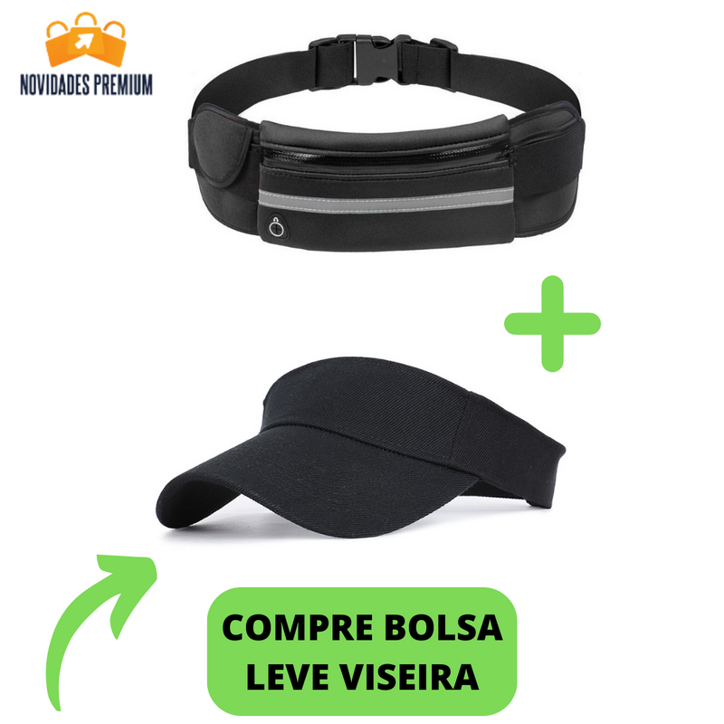 KIT COMPRE 1 LEVE 2     (Bolsa Nuvem® + Viseira Proteção UVA e UVB)