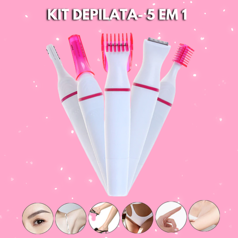 Kit Depilata- 5 em 1
