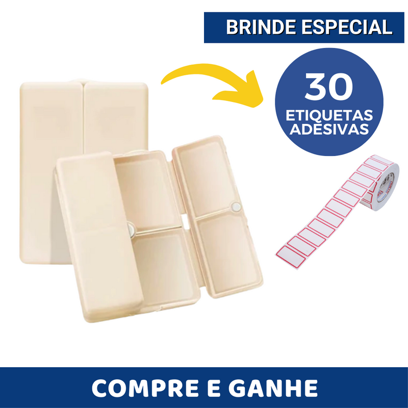 Organizador de Remédios- Premium [BRINDE ESPECIAL]