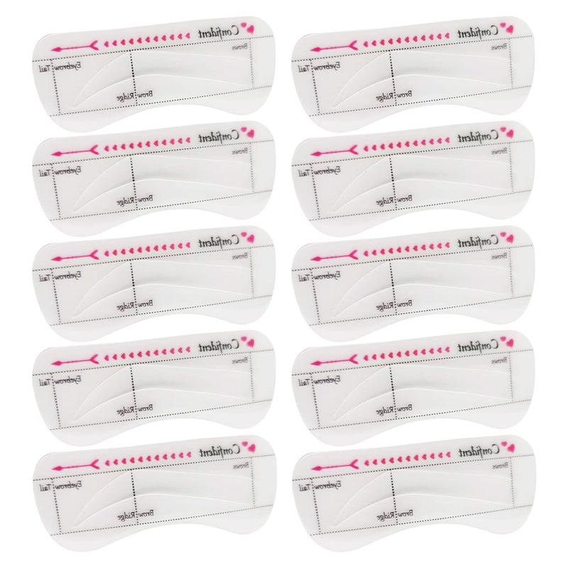 10 Moldes para Design de Sobrancelha Profissional